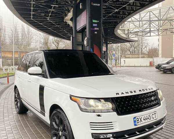 Белый Ленд Ровер Рендж Ровер, объемом двигателя 3 л и пробегом 170 тыс. км за 25500 $, фото 4 на Automoto.ua