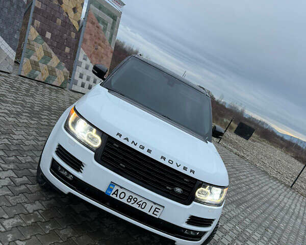 Белый Ленд Ровер Рендж Ровер, объемом двигателя 3 л и пробегом 150 тыс. км за 39999 $, фото 7 на Automoto.ua