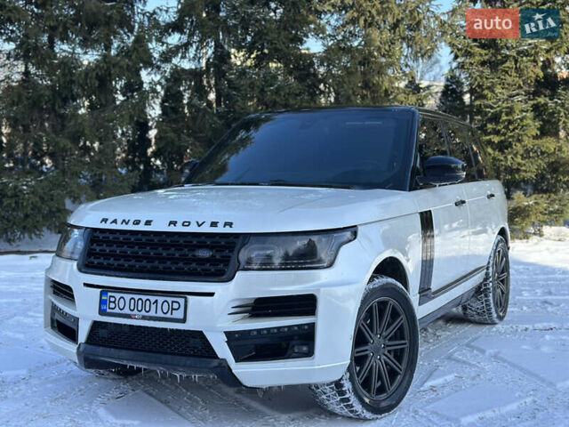 Белый Ленд Ровер Рендж Ровер, объемом двигателя 3 л и пробегом 201 тыс. км за 27900 $, фото 5 на Automoto.ua