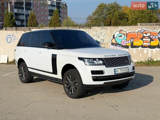 Белый Ленд Ровер Рендж Ровер, объемом двигателя 3 л и пробегом 150 тыс. км за 25500 $, фото 1 на Automoto.ua