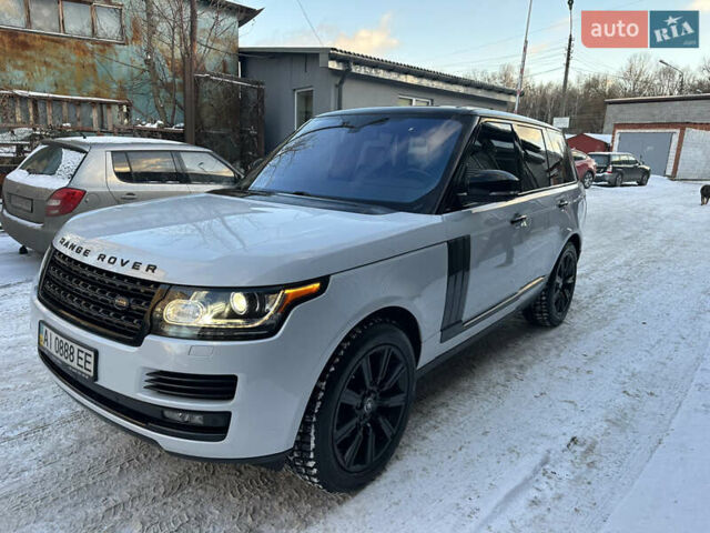 Белый Ленд Ровер Рендж Ровер, объемом двигателя 2.99 л и пробегом 205 тыс. км за 39950 $, фото 4 на Automoto.ua