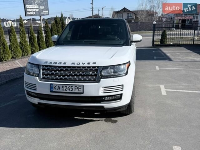 Белый Ленд Ровер Рендж Ровер, объемом двигателя 5 л и пробегом 175 тыс. км за 42000 $, фото 1 на Automoto.ua