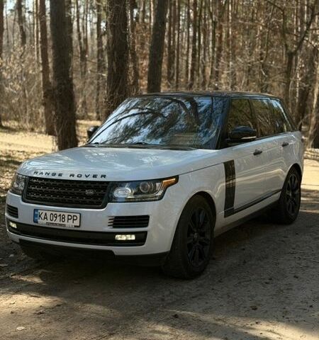 Белый Ленд Ровер Рендж Ровер, объемом двигателя 2.99 л и пробегом 208 тыс. км за 49999 $, фото 6 на Automoto.ua