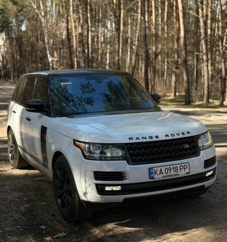 Белый Ленд Ровер Рендж Ровер, объемом двигателя 2.99 л и пробегом 208 тыс. км за 49999 $, фото 4 на Automoto.ua