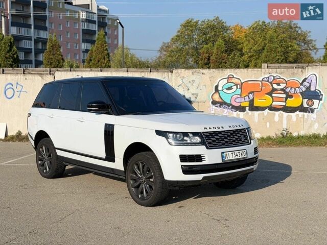Белый Ленд Ровер Рендж Ровер, объемом двигателя 3 л и пробегом 150 тыс. км за 25500 $, фото 4 на Automoto.ua