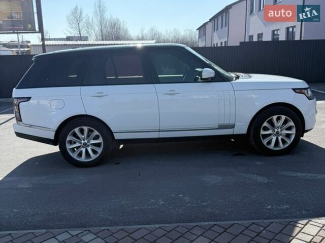 Белый Ленд Ровер Рендж Ровер, объемом двигателя 5 л и пробегом 175 тыс. км за 42000 $, фото 7 на Automoto.ua