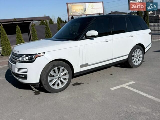 Белый Ленд Ровер Рендж Ровер, объемом двигателя 5 л и пробегом 175 тыс. км за 42000 $, фото 4 на Automoto.ua