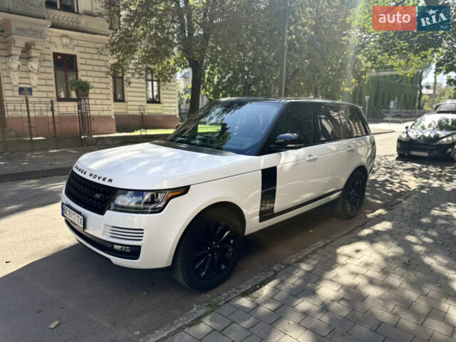 Белый Ленд Ровер Рендж Ровер, объемом двигателя 3 л и пробегом 158 тыс. км за 30000 $, фото 16 на Automoto.ua