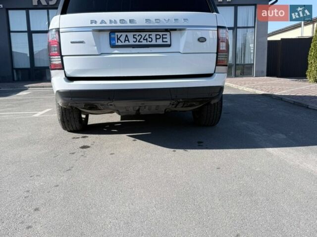 Белый Ленд Ровер Рендж Ровер, объемом двигателя 5 л и пробегом 175 тыс. км за 42000 $, фото 8 на Automoto.ua
