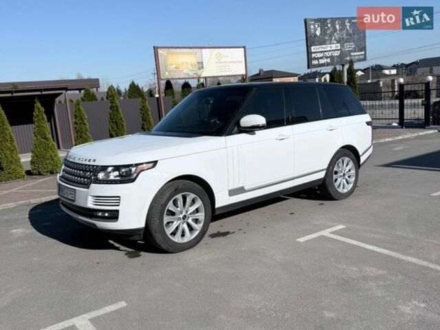 Белый Ленд Ровер Рендж Ровер, объемом двигателя 5 л и пробегом 175 тыс. км за 42000 $, фото 3 на Automoto.ua