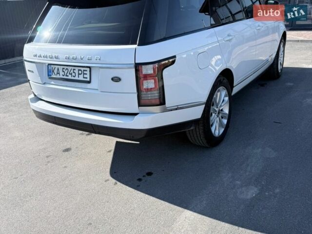 Белый Ленд Ровер Рендж Ровер, объемом двигателя 5 л и пробегом 175 тыс. км за 42000 $, фото 9 на Automoto.ua