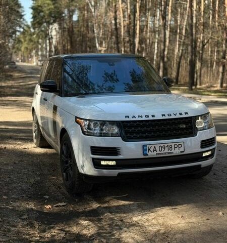 Белый Ленд Ровер Рендж Ровер, объемом двигателя 2.99 л и пробегом 208 тыс. км за 49999 $, фото 1 на Automoto.ua