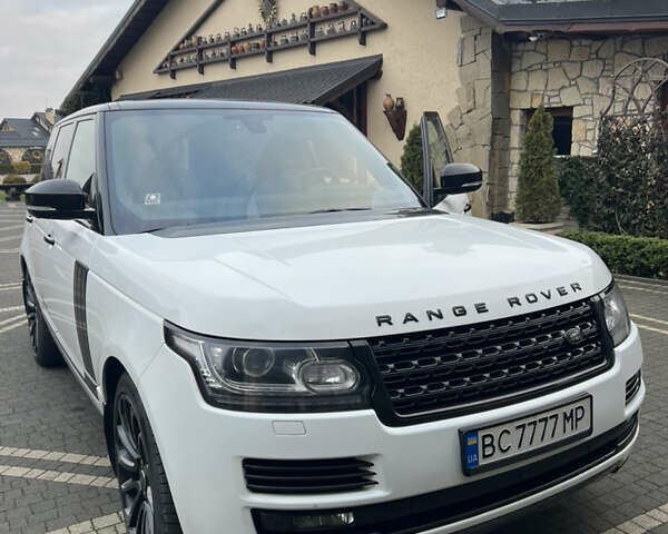 Белый Ленд Ровер Рендж Ровер, объемом двигателя 3 л и пробегом 170 тыс. км за 44500 $, фото 1 на Automoto.ua