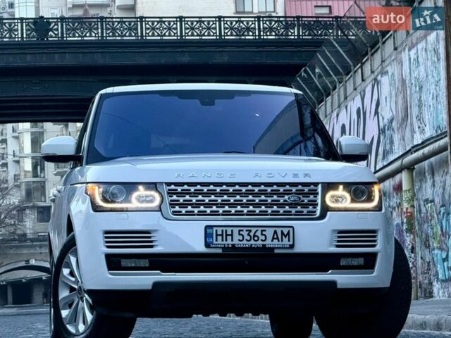 Белый Ленд Ровер Рендж Ровер, объемом двигателя 2.99 л и пробегом 161 тыс. км за 33800 $, фото 11 на Automoto.ua