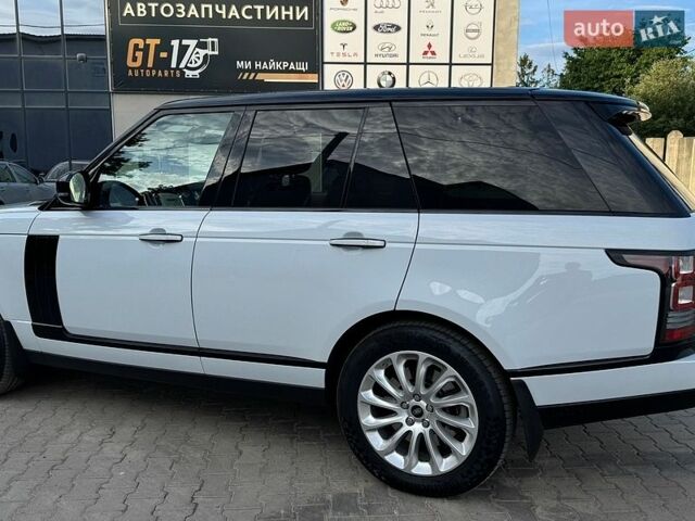 Білий Ленд Ровер Рендж Ровер, об'ємом двигуна 4.37 л та пробігом 105 тис. км за 45000 $, фото 16 на Automoto.ua