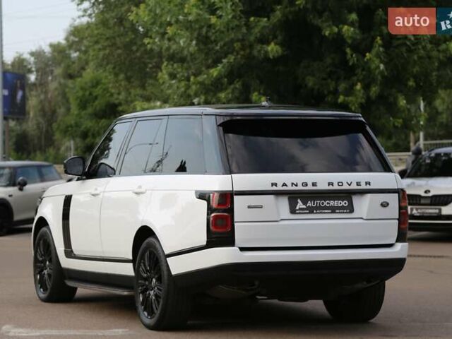 Белый Ленд Ровер Рендж Ровер, объемом двигателя 3 л и пробегом 95 тыс. км за 37900 $, фото 5 на Automoto.ua