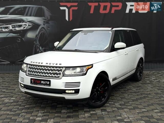 Белый Ленд Ровер Рендж Ровер, объемом двигателя 3 л и пробегом 173 тыс. км за 28400 $, фото 4 на Automoto.ua
