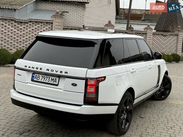 Белый Ленд Ровер Рендж Ровер, объемом двигателя 2.99 л и пробегом 133 тыс. км за 33700 $, фото 5 на Automoto.ua