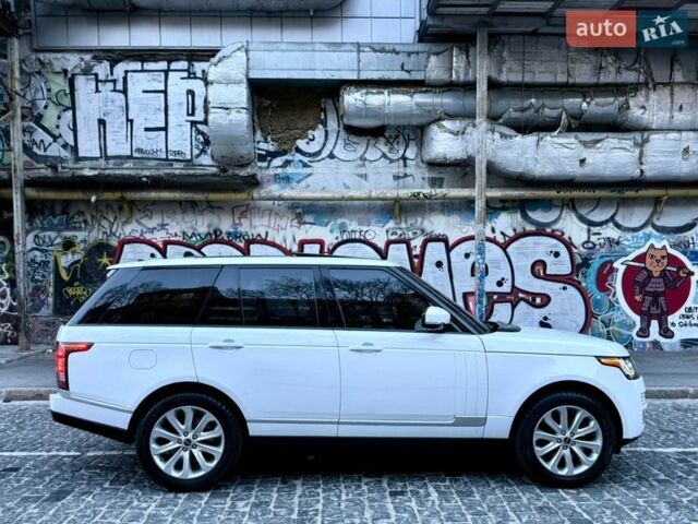 Белый Ленд Ровер Рендж Ровер, объемом двигателя 2.99 л и пробегом 161 тыс. км за 33800 $, фото 4 на Automoto.ua