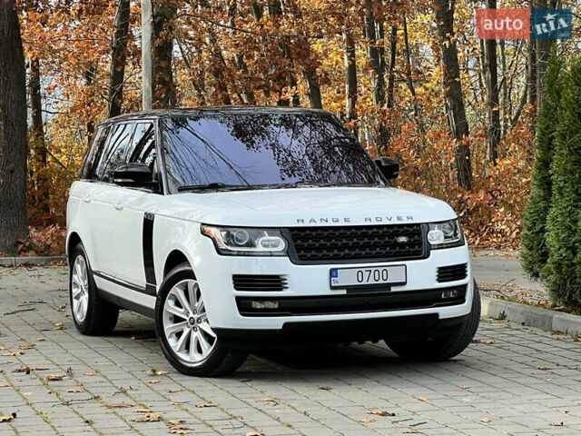 Белый Ленд Ровер Рендж Ровер, объемом двигателя 3 л и пробегом 197 тыс. км за 34999 $, фото 1 на Automoto.ua