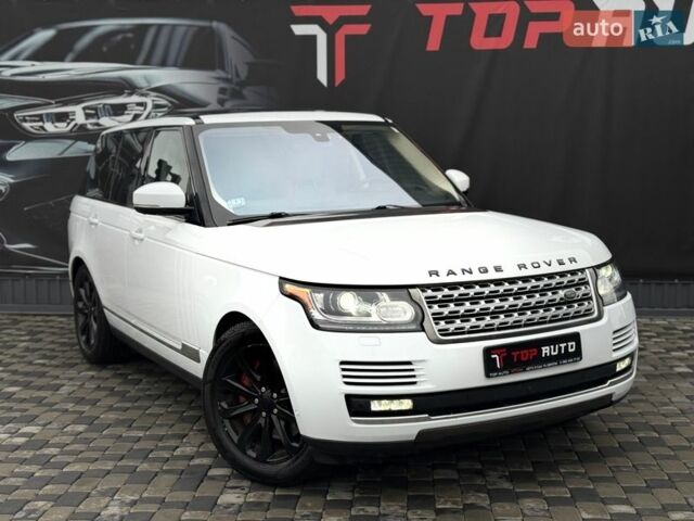 Белый Ленд Ровер Рендж Ровер, объемом двигателя 3 л и пробегом 173 тыс. км за 27500 $, фото 6 на Automoto.ua