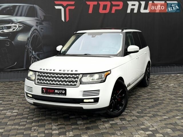 Белый Ленд Ровер Рендж Ровер, объемом двигателя 3 л и пробегом 173 тыс. км за 27500 $, фото 3 на Automoto.ua