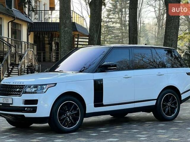 Білий Ленд Ровер Рендж Ровер, об'ємом двигуна 3 л та пробігом 199 тис. км за 34970 $, фото 17 на Automoto.ua