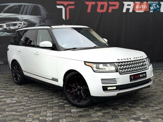Белый Ленд Ровер Рендж Ровер, объемом двигателя 3 л и пробегом 173 тыс. км за 27900 $, фото 7 на Automoto.ua