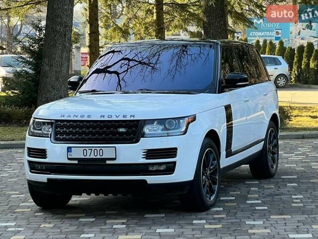 Білий Ленд Ровер Рендж Ровер, об'ємом двигуна 3 л та пробігом 199 тис. км за 34970 $, фото 21 на Automoto.ua