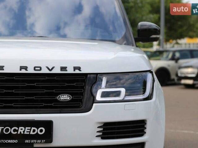 Белый Ленд Ровер Рендж Ровер, объемом двигателя 3 л и пробегом 95 тыс. км за 37900 $, фото 4 на Automoto.ua