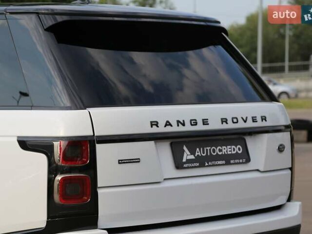 Белый Ленд Ровер Рендж Ровер, объемом двигателя 3 л и пробегом 95 тыс. км за 37900 $, фото 8 на Automoto.ua
