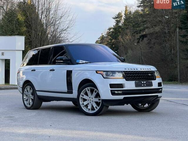 Білий Ленд Ровер Рендж Ровер, об'ємом двигуна 3 л та пробігом 120 тис. км за 34999 $, фото 44 на Automoto.ua