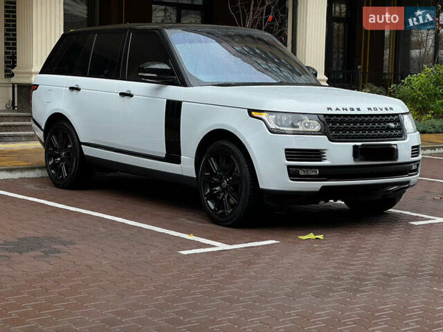 Ленд Ровер Рендж Ровер 2016 у Києві на Automoto.ua Білий Ленд Ровер Рендж Ровер, об'ємом двигуна 2.99 л та пробігом 159 тис. км за 42000 $, фото 1 на Automoto.ua