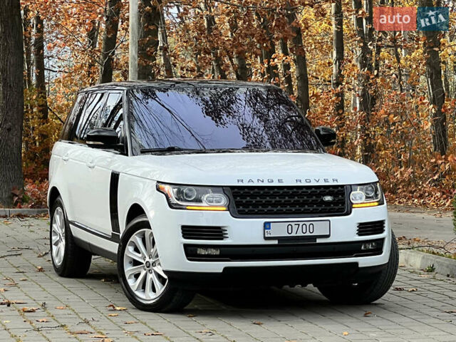 Белый Ленд Ровер Рендж Ровер, объемом двигателя 3 л и пробегом 197 тыс. км за 34999 $, фото 6 на Automoto.ua