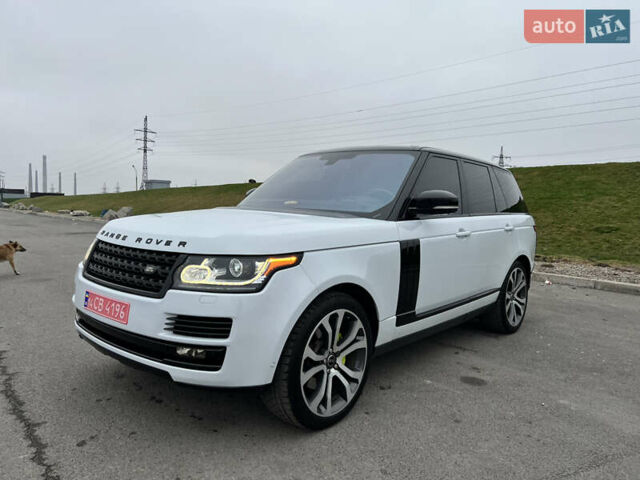 Білий Ленд Ровер Рендж Ровер, об'ємом двигуна 3 л та пробігом 204 тис. км за 35000 $, фото 10 на Automoto.ua