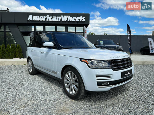 Белый Ленд Ровер Рендж Ровер, объемом двигателя 3 л и пробегом 147 тыс. км за 36000 $, фото 2 на Automoto.ua