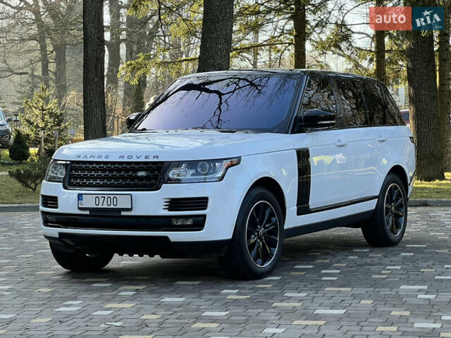 Білий Ленд Ровер Рендж Ровер, об'ємом двигуна 3 л та пробігом 199 тис. км за 34970 $, фото 19 на Automoto.ua