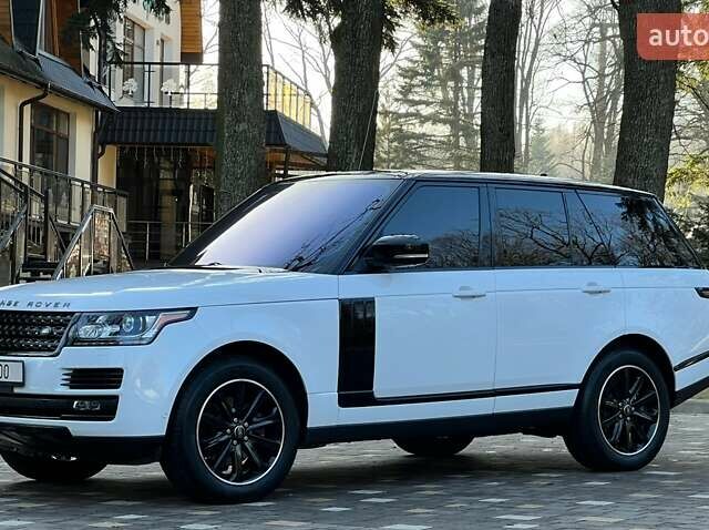 Білий Ленд Ровер Рендж Ровер, об'ємом двигуна 3 л та пробігом 199 тис. км за 34970 $, фото 16 на Automoto.ua