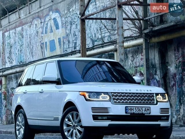 Белый Ленд Ровер Рендж Ровер, объемом двигателя 2.99 л и пробегом 161 тыс. км за 33800 $, фото 6 на Automoto.ua