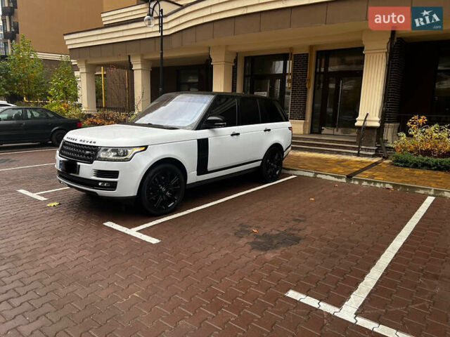Ленд Ровер Рендж Ровер 2016 у Києві на Automoto.ua Білий Ленд Ровер Рендж Ровер, об'ємом двигуна 2.99 л та пробігом 159 тис. км за 42000 $, фото 4 на Automoto.ua