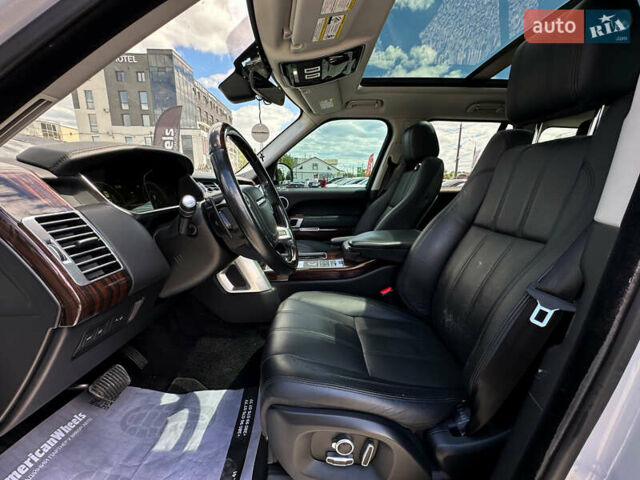 Белый Ленд Ровер Рендж Ровер, объемом двигателя 3 л и пробегом 147 тыс. км за 36000 $, фото 11 на Automoto.ua