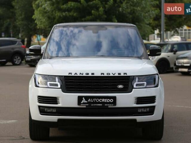 Белый Ленд Ровер Рендж Ровер, объемом двигателя 3 л и пробегом 95 тыс. км за 37900 $, фото 1 на Automoto.ua