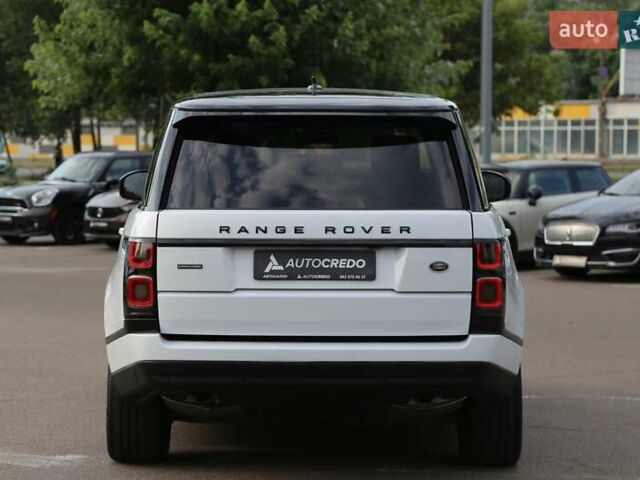 Белый Ленд Ровер Рендж Ровер, объемом двигателя 3 л и пробегом 95 тыс. км за 37900 $, фото 6 на Automoto.ua
