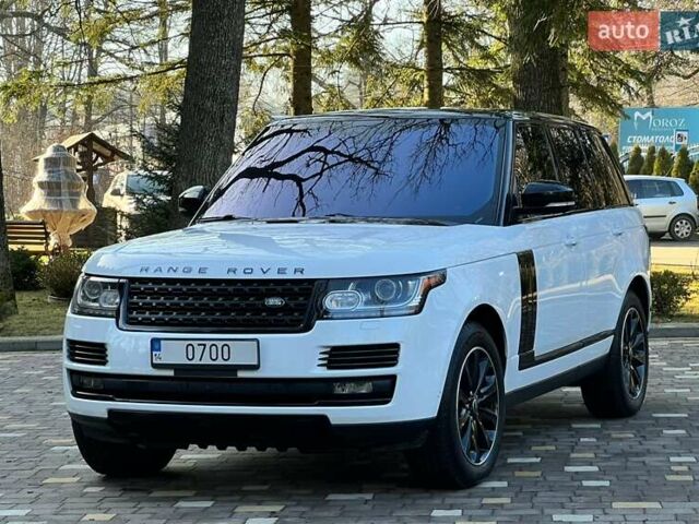 Білий Ленд Ровер Рендж Ровер, об'ємом двигуна 3 л та пробігом 199 тис. км за 34970 $, фото 12 на Automoto.ua