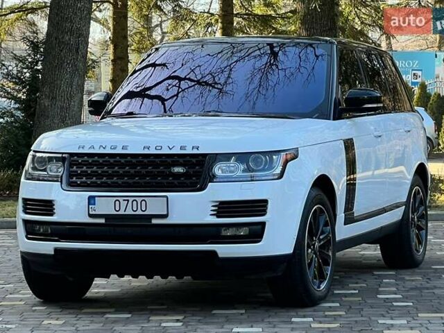Білий Ленд Ровер Рендж Ровер, об'ємом двигуна 3 л та пробігом 199 тис. км за 34970 $, фото 22 на Automoto.ua