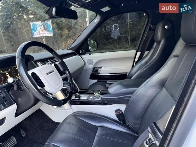 Білий Ленд Ровер Рендж Ровер, об'ємом двигуна 3 л та пробігом 120 тис. км за 34999 $, фото 60 на Automoto.ua