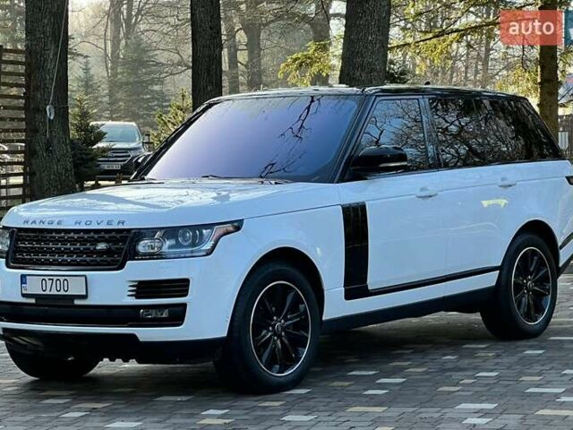 Білий Ленд Ровер Рендж Ровер, об'ємом двигуна 3 л та пробігом 199 тис. км за 34970 $, фото 15 на Automoto.ua