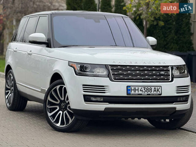 Белый Ленд Ровер Рендж Ровер, объемом двигателя 2.99 л и пробегом 93 тыс. км за 39900 $, фото 5 на Automoto.ua