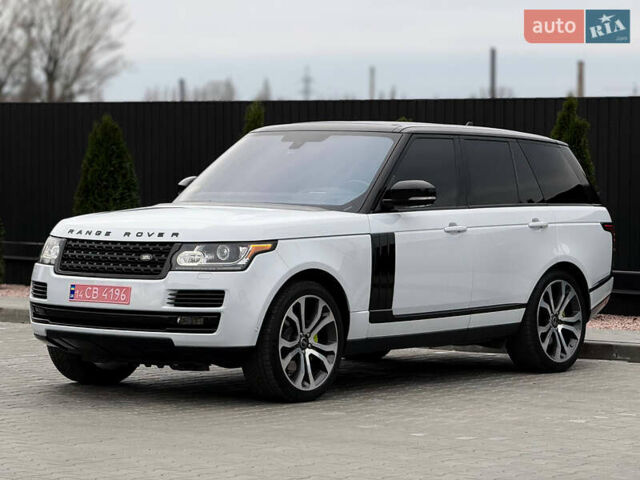 Білий Ленд Ровер Рендж Ровер, об'ємом двигуна 3 л та пробігом 205 тис. км за 38500 $, фото 2 на Automoto.ua