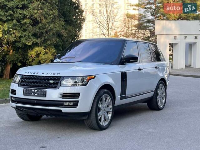 Білий Ленд Ровер Рендж Ровер, об'ємом двигуна 3 л та пробігом 120 тис. км за 34999 $, фото 9 на Automoto.ua